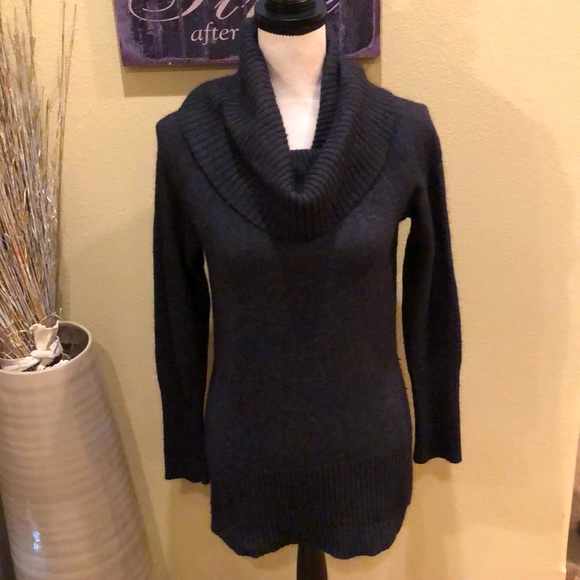 Fenn Wright Manson Cowl Neck Angora Sweater Gray M - Picture 2 of 9